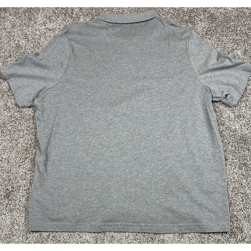 Puma Men's XXL Golf‎ Polo Shirt Gray Heather Short Sleeve Stretch Athletic - Picture 12 of 12